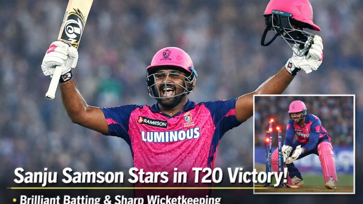 Sanju Samson Powers Team to T20 Victory